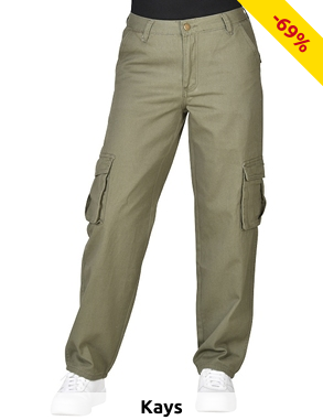 Cargo- Hose, khaki