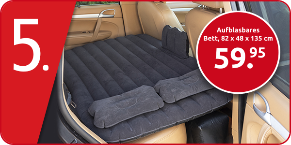 InnovaGoods Aufblasbares Bett, 82 x 48 x 135 cm