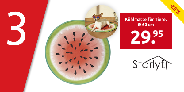 Kühlmatte für Tiere «Pet cooling mat», Ø 60 cm