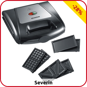 Severin Sandwichtoaster, 3-in-1