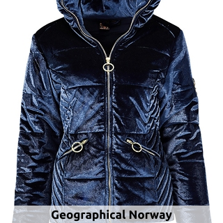 GEOGRAPHICAL NORWAY EXPEDITION Damen-Parka «Aulimpi», dunkelblau
