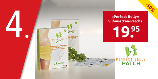 «Perfect Belly» Silhouetten-Patchs, 21 Stück