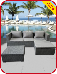 Gartenset «Andy», 3-teilig