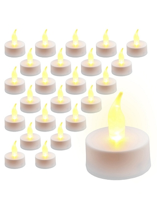 LED-Teelicht mit Aufbewahrungsbox, 24er-Set