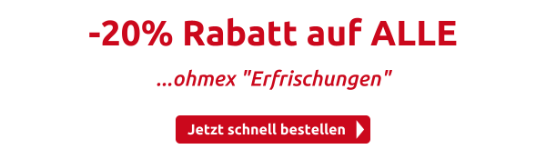 -20% Rabatt auf ALLE