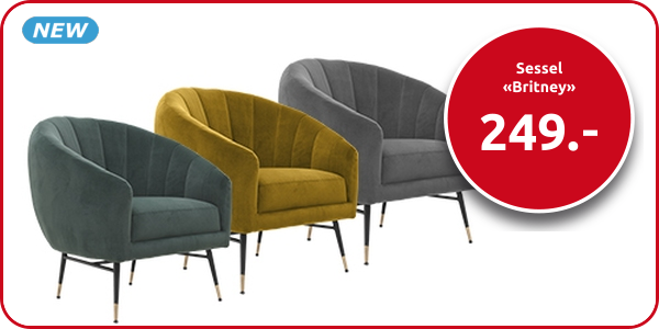 Sessel «Britney»,  B 80 cm, grün