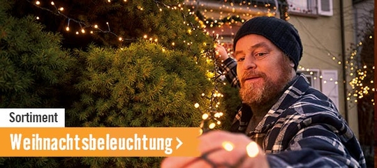 Weihnachtsbeleuchtung im HORNBACH Onlineshop