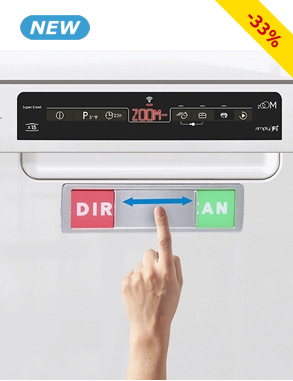 Magnet für Geschirrspüler, silberfarben