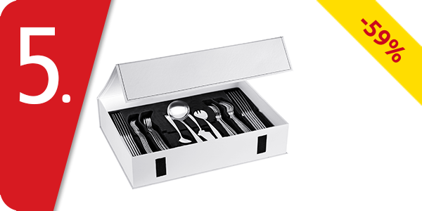 Besteckkoffer, weiss