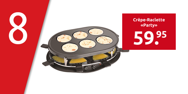 Crêpe-Raclette «Party»