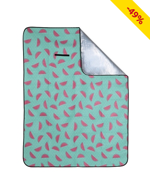 Picknickdecke «Wassermelonen», 150 x 200 cm