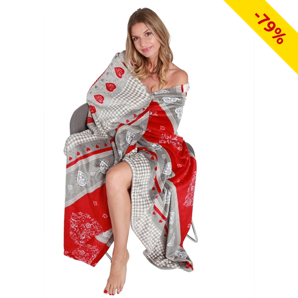 Fleecedecke «Red»