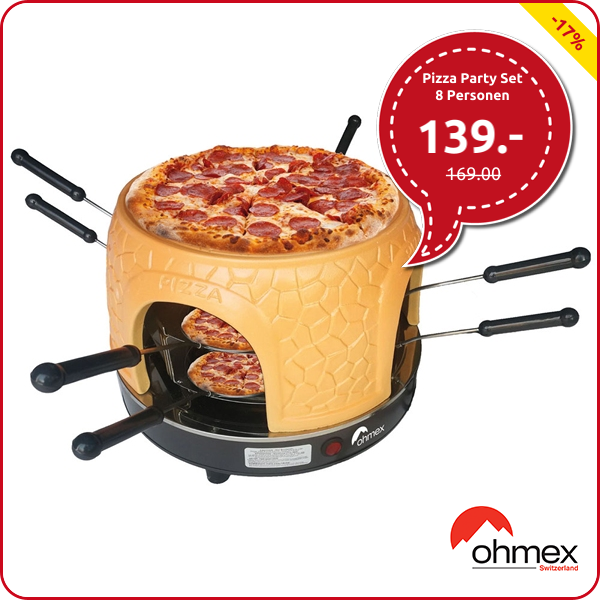 Pizza Party Set 8 Personen Ohmex