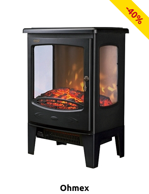 Elektro-Cheminée «Confort» von Ohmex