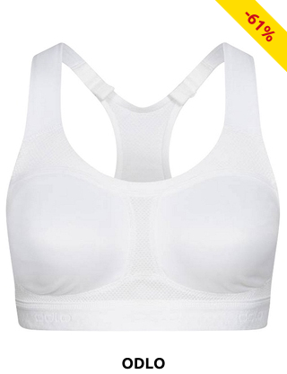 Odlo Ultimate Sport-BH, Cup B, weiss
