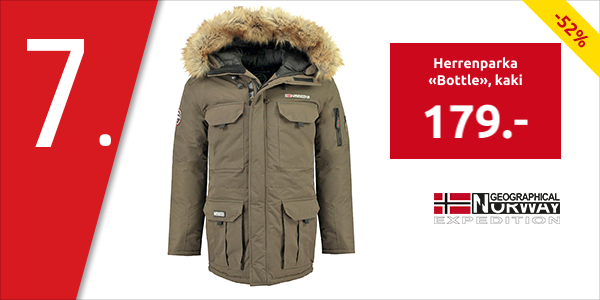 Geographical Norway Herrenparka «Bottle», kaki
