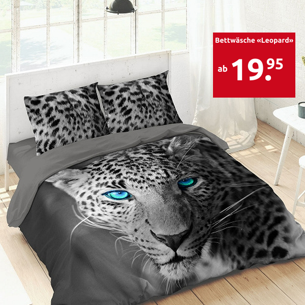 Bettwäsche «Leopard»