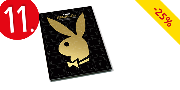 Adventskalender «Playboy» mit Schokolade + Playboy-Heft Dezember 2020
