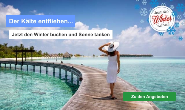 Jetzt den Winter buchen und Sonne tanken