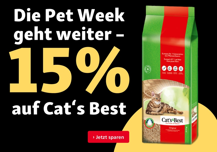 15% auf Cat´s Best