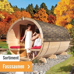 Fasssaunen im HORNBACH Onlineshop