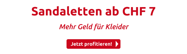 Sandaletten ab CHF 7