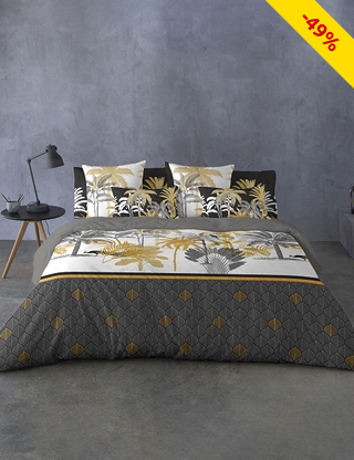 Bettwäsche «Cylia», reine Baumwolle