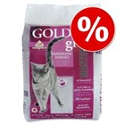 25% korting! 14 kg Golden Grey Master Kattenbakvulling