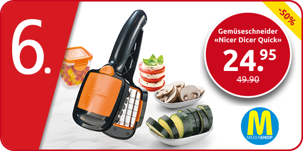 Gemüseschneider 5-in-1 «Nicer Dicer Quick»