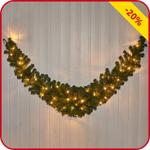 Girlande, 50 LED, 2 Meter