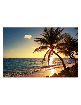 Deko-Tapete «Strand», 180 x 300 cm