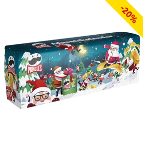 Adventskalender «Pringles», 7 Geschmacksrichtungen