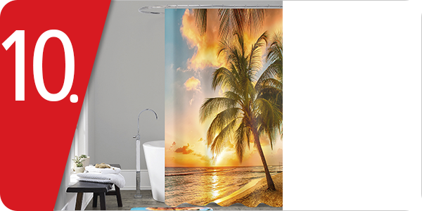 Duschvorhang «Holidays», 180 x 180 cm