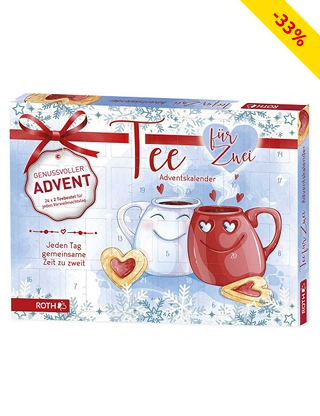 Adventskalender «Tee für 2», bio