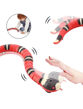 Katzenspielzeug «Crazy Snake», mit Bewegungssensor