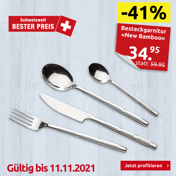 Besteckgarnitur «New Bamboo»