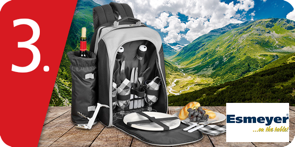 Esmeyer Picknickrucksack «Freetime», 23-teilig für 4 Personen