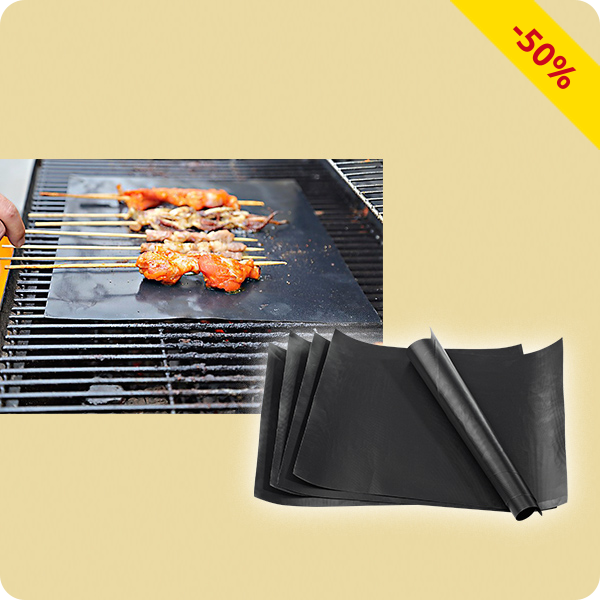 Grillteppich «Grill Mat», 5 Stück