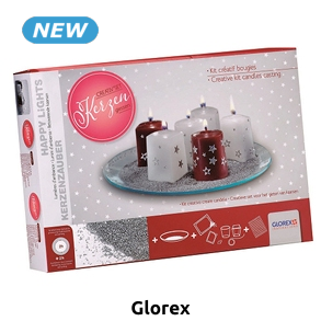 Glorex Creativ-Set Kerzengiessen «Weihnachten»
