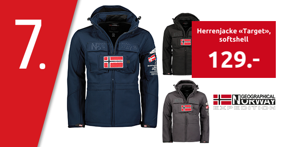 GEOGRAPHICAL NORWAY EXPEDITION Herrenjacke «Target», softshell, navy