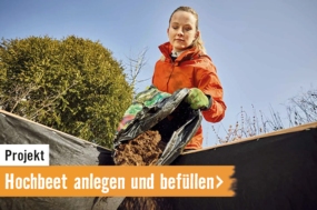 Projekt: Hochbeet anlegen und befüllen