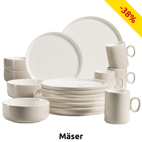 Mäser Kombiservice «Finaro», 16-teilig, 4 Personen