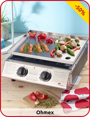 Gasgrill/Plancha Ohmex 2020
