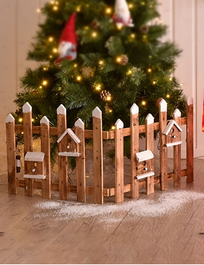 Deko-Zaun, 30 LED, B 100 cm