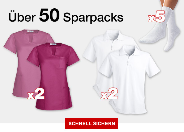 Über 50 Sparpacks - SCHNELL SICHERN