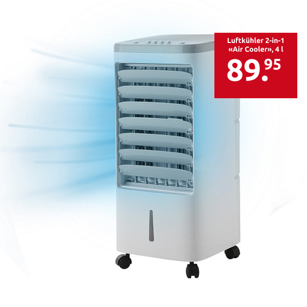 Luftkühler 2-in-1 «Air Cooler», 4 l