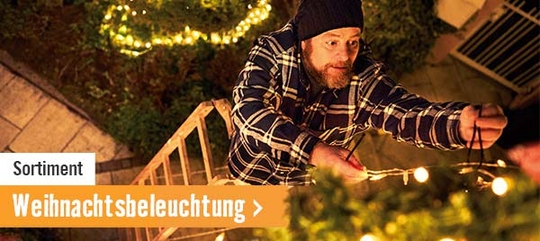 Weihnachtsbeleuchtung im HORNBACH Onlineshop