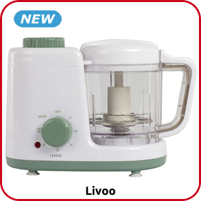 Livoo Stabmixer & Kocher für Baby, 4-in-1