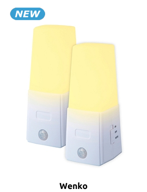 Wenko LED-Nachtlampen, Set 2 Stück