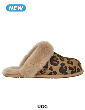 UGG Pantoffeln «Scuffette», leopard